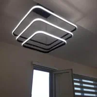 لوستر مدرن،دیوارکوب،حلقه مربع