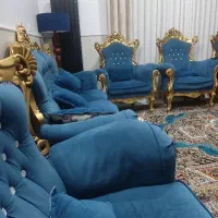 مبل ۹ نفره استیل در حد نو