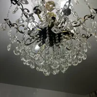 یک جفت لوستر برنز