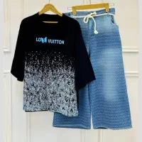 ست شلوار جین و تیشرت|لباس|قزوین, |دیوار