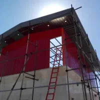 نصاب شیروانی ایرانیت آبرو نمالمبه پوشش سقف