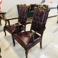 میز مدیریت کوروش ورق طلا مبلمان اداری کلاسیک چوبی|مبلمان اداری|تهران, فاطمی|دیوار