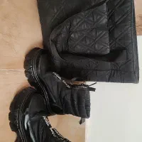 بوت خارجی کاپشن با کیف ست|کیف، کفش، کمربند|سبزوار, توحیدشهر|دیوار