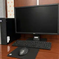 ۶ کامپیوتر Core i5 نسل 7 با مانیتور