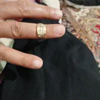 حلقه طلا پنجاه بالا خام سه گرمو شصت صوت