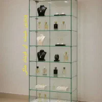 ویترین و پیشخون شیشه ای کد۱۲ قفسه بندی