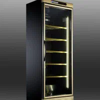 تک درب یخچال وفریزر ایستاده وبستنی صندوقی