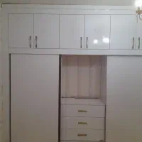 کمد دیواری درب ریلی ام دی اف|جاکفشی، کمد، دراور|تبریز, |دیوار