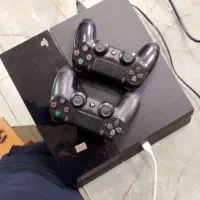 پلی استیشن 4 کپی خور دو دسته سالم همراه فلش