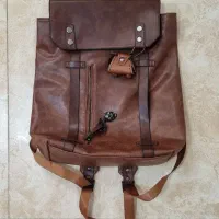 کوله پشتی چرم اصل