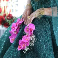 لباس پرنسسی سبز