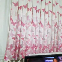 پرده نوتازه دوخته شده|پرده، رانر، رومیزی|تهران, افسریه جنوبی|دیوار