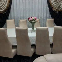 پرده پذیرایی پارچه ترک در حدنو