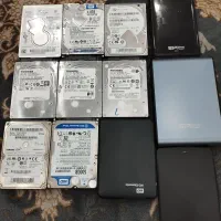 هارد اکسترنال لپتاپی اینترنال 2ترا 1 ترا ۶۴۰ گیگ