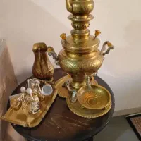 سماور گازی برنجی