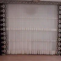 پرده با دوتا والان شیک وسالم