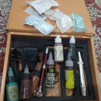 دستگاه تتو هاشور آرایش دائم صورت قلم فیبروز