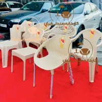 میز و صندلی پلاستیکی اردیبهشت نهارخوری تراس بالکن