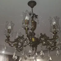 لوستر و شمعدان