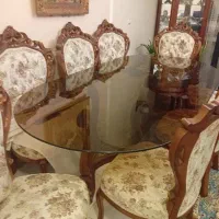 میزناهارخوری۶نفره بسیارتمیز