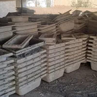 وافل ونیم وافل سفید ومشکی ۸۰در۸۰در۲۸