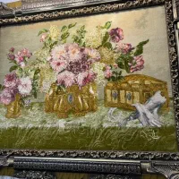 تابلو فرش ابریشم