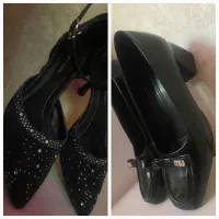 سه عدد کفش مشکی مجلسی سایز ۳۹