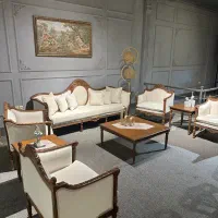 مبلمان سلطنتی استیل راحتی مدل مونالی باراث|مبلمان خانگی و میز عسلی|شاندیز, |دیوار