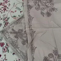 2 عدد سجاده مخمل سفید و شکلاتی نو مناسب جهیزیه|صنایع دستی و سایر لوازم تزئینی|تهران, شهر زیبا|دیوار