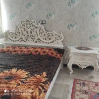 سرویس خواب تمام چوب منبت|تخت و سرویس خواب|تهران, شهرک دریا|دیوار