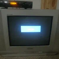 دو عدد تلویزیون 14اینچ. مشکی. و 15اینچ صفحه تخت|تلویزیون و پروژکتور|علیآباد کتول, |دیوار