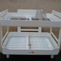ابچکان. جاظرفی کنار سینک. دو طبقه. درجه یک