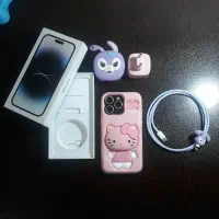 ایفون ۱۴ پرومکس مشکی ،دوسیم ،فوق العاده فابریک