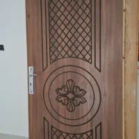 درب اتاق با چهارچوب فلزی نو با قفل و دستگیره 2عدد|مصالح و تجهیزات ساختمان|یاسوج, |دیوار