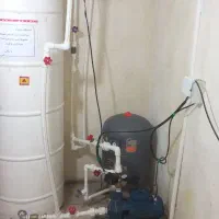 نصب تعمیر سرویس پمپ آب رسان  و پکیج شوفاژ دیواری