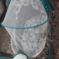 گهواره نوزادی درحد نو|تخت و سرویس خواب|رباط‌کریم, رباط‌کریم|دیوار