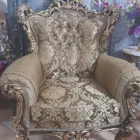 مبل سلطنتی لوکس ۹ نفره در حد نو|مبلمان خانگی و میز عسلی|ورامین, ورامین|دیوار