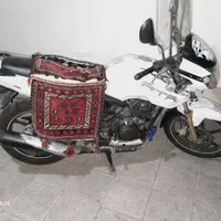 خورجین موتور تابلو فرش نو دستبافت آنتیک|گلیم، جاجیم، گبه|تهران, آشتیانی|دیوار