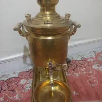 سماورذغالی ۶لیتری باسینی وکاسه