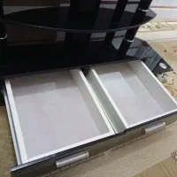 میز تلویزیون شیشه ای بسیار تمیز|میز تلویزیون|فردوس (خراسان), |دیوار