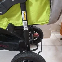 کالسکه با لاستیک های بادی و کریر برند چلینو|کالسکه و لوازم جانبی|بجنورد, |دیوار