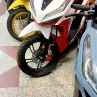 موتور طرح کلیک زرد خوشگل قناری|موتورسیکلت|قزوین, |دیوار