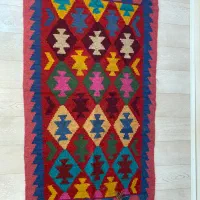 گلیم|گلیم، جاجیم، گبه|رشت, معلم|دیوار