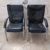 صندلی اداری/۲عدد/کاملا تمیز و سالم