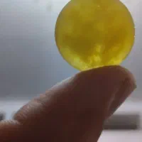 انواع ،نگین انگشتری سنگ یاقوت زرد ساسانی