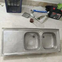 سینگ ظرفشویی  دوقلو روکار