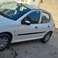 پژو۲۰۶ تیپ ۲ خونگی|خودرو سواری و وانت|خمینی‌شهر, |دیوار