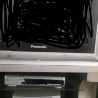 تلویزیون ۲۱ اینچ پاناسونیک و متعلقات همراه|تلویزیون و پروژکتور|جیرفت, |دیوار