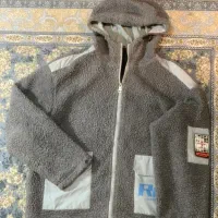 کاپشن تدی توسی وهودی مخمل سرمه‌ای خارجی