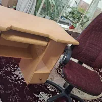 میز تحریر و صندلی اداری  (چرخشی)